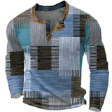 BEECK™ | T-SHIRT MASCULINA DE MANGA LONGA COLORIDA
