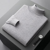 Linferhoff™ | Sweater de gola alta em cashmere