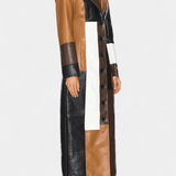 Solveig | Trench Coat em Patchwork