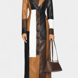 Solveig | Trench Coat em Patchwork
