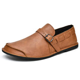 Mocassins de Couro Elegantes