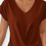 Stine | Blusa com decote em V