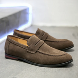 Mocassins de camurça para o verão