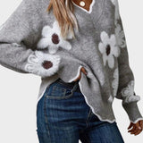 Tea | Pullover com flores