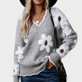 Tea | Pullover com flores