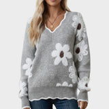 Tea | Pullover com flores