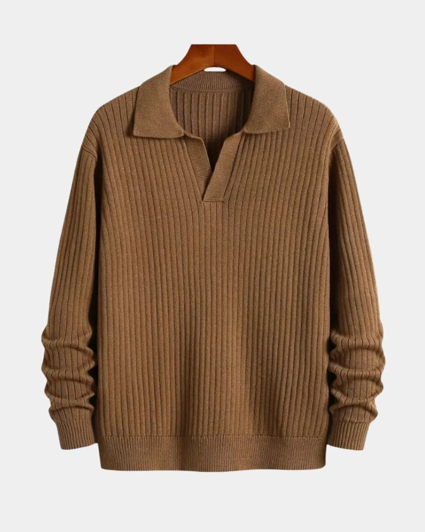 Thomas™ | Cardigan com cores em bloco