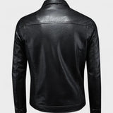 Ulrik™ | Jaqueta de moto em pele de classe premium