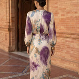 Valéria - Vestido Elegante com Decote em V