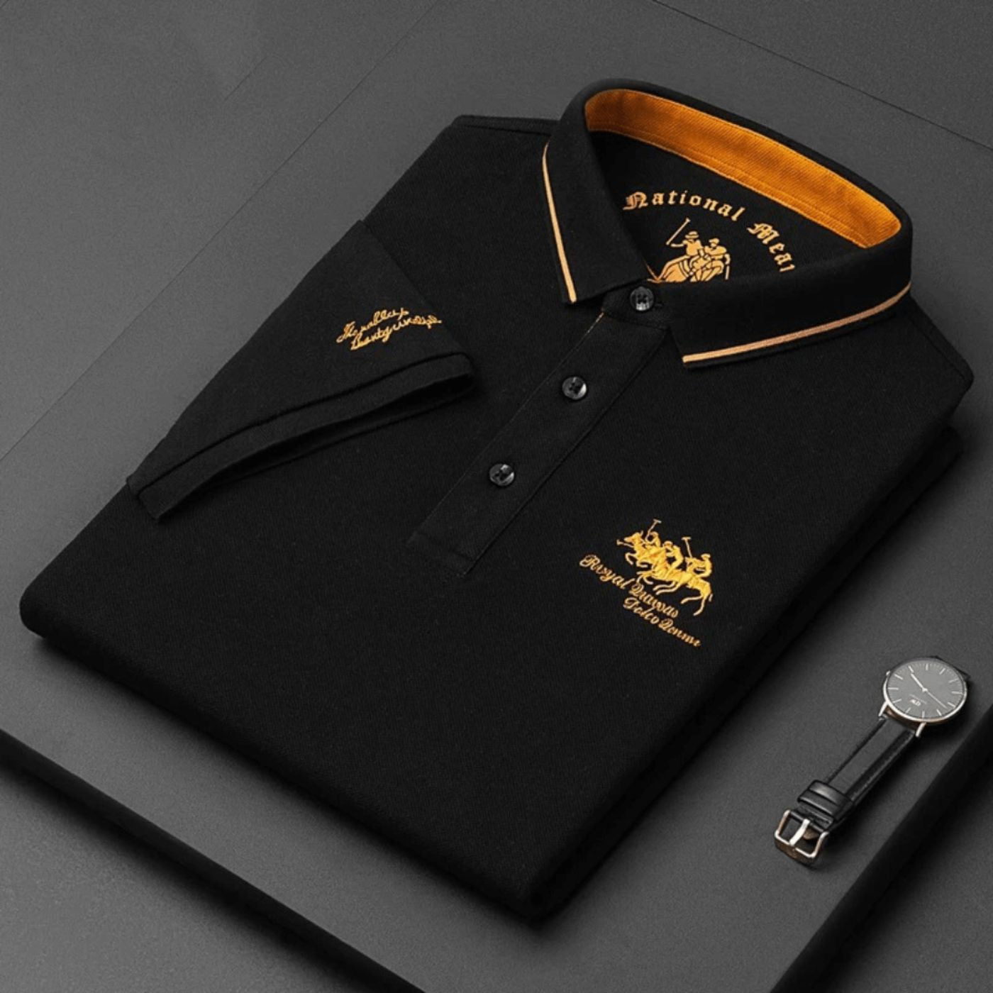 Lenoir™ | Camiseta polo de luxo
