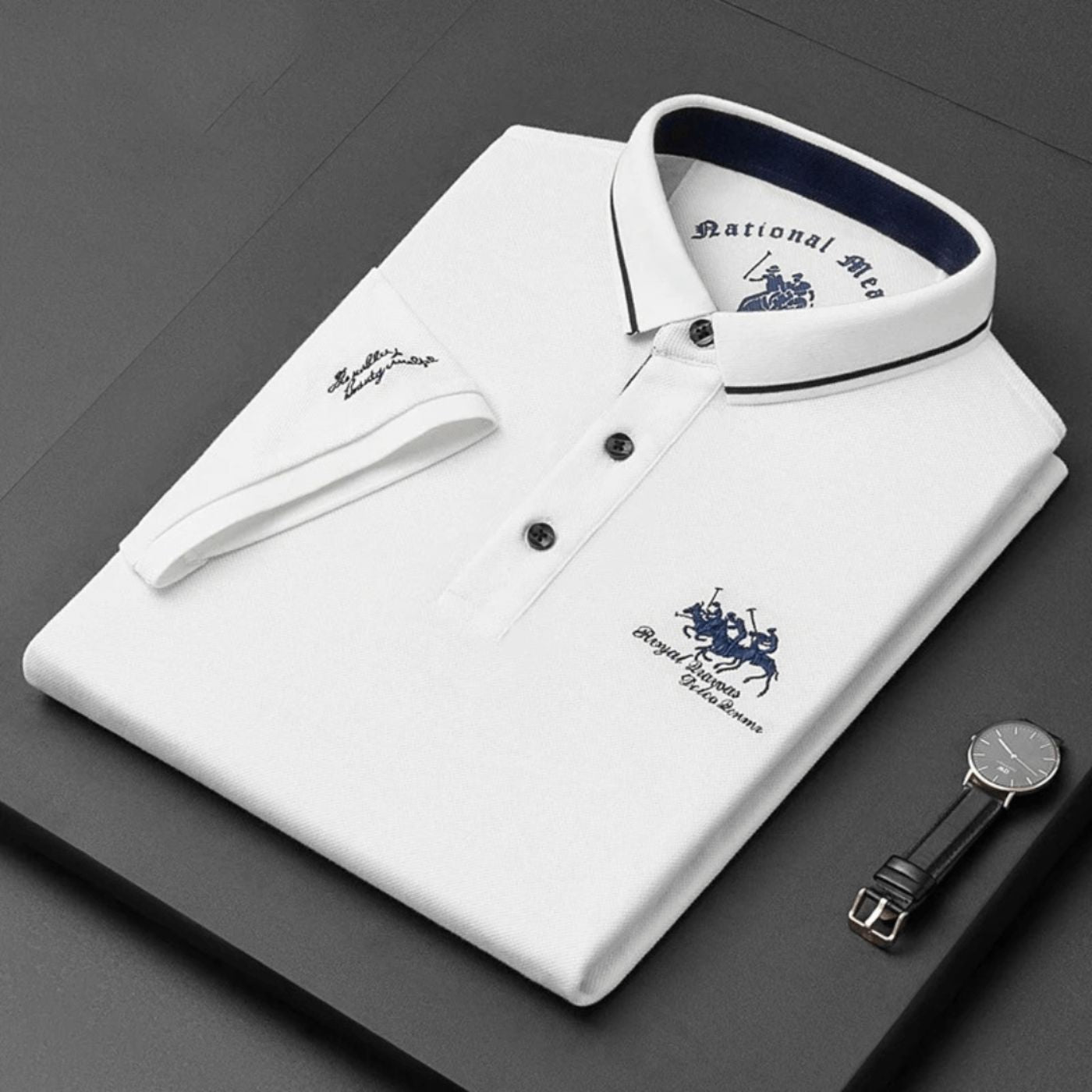 Lenoir™ | Camiseta polo de luxo