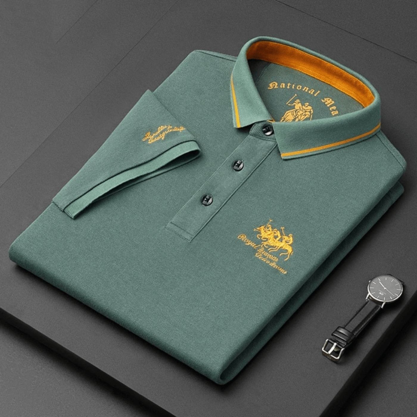 Lenoir™ | Camiseta polo de luxo