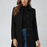 Helena™ - Casaco de Inverno Feminino com Um Botão