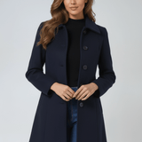 Helena™ - Casaco de Inverno Feminino com Um Botão