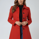 Helena™ - Casaco de Inverno Feminino com Um Botão