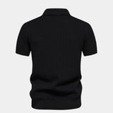 Viktor™ | Pólo Slim Clássico com zip na gola