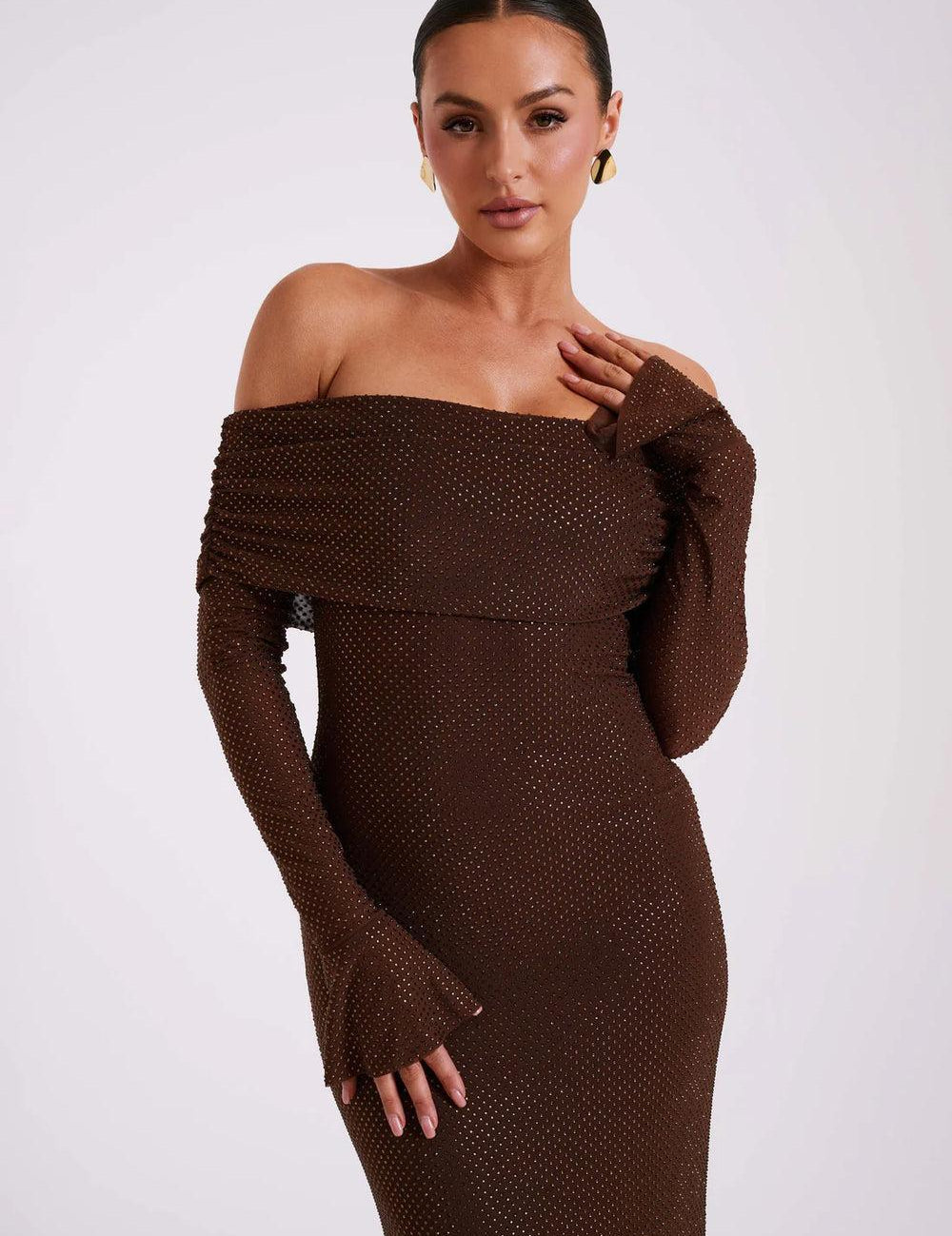 Annika | Vestido com efeito degradê