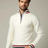 William™ | Pullover Básico com Gola Alta