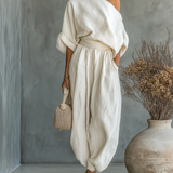 Eleonora | Conjunto Elegante de Duas Peças com Uma Alça