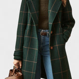 Yrsa™ | Blazer elegante em tweed com padrão xadrez