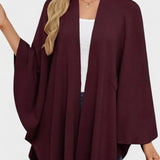 Yvet | Poncho Elegante com Drapagem