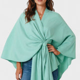 Yvet | Poncho Elegante com Drapagem