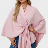 Yvet | Poncho Elegante com Drapagem