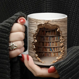 Caneca de biblioteca "Ativada pelo calor"