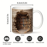 Caneca de biblioteca "Ativada pelo calor"