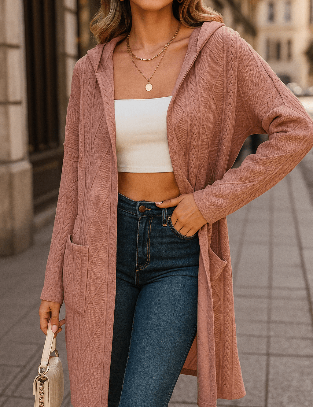 Zienna | Sweatshirt com capuz