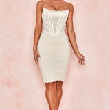 Leila | Vestido com corpete