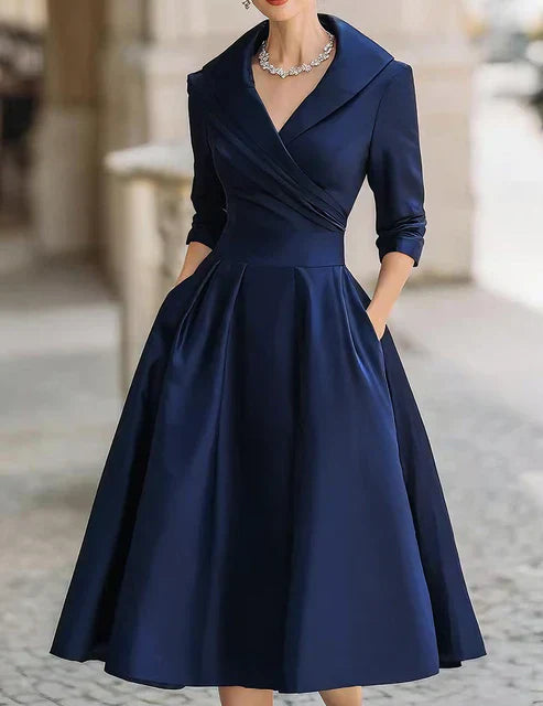 Alicia - Vestido midi elegante