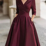 Alicia - Vestido midi elegante