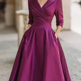 Alicia - Vestido midi elegante
