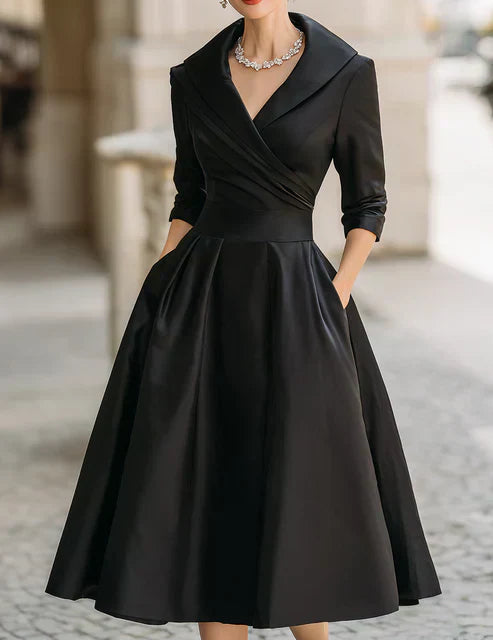 Alicia - Vestido midi elegante