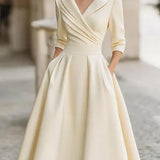 Alicia - Vestido midi elegante