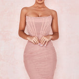 Leila | Vestido com corpete