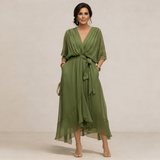 Monka - Vestido de Chiffon