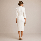 Teresa - Vestido preto com cintura