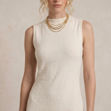 Jasmin - Vestido Midi às Riscas