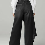 The Elara™ | Jeans de perna larga