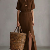 Serena | Vestido longo com estilo requintado