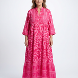 Amandina | Vestido midi com botões