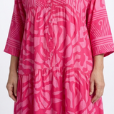Amandina | Vestido midi com botões
