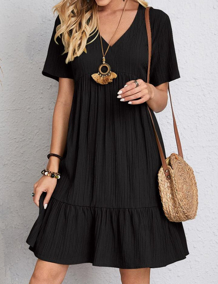 Enora - Vestido elegante que realça a barriga